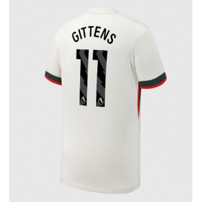 Chelsea Jamie Gittens #11 Bortatröja 2025-26 Kortärmad